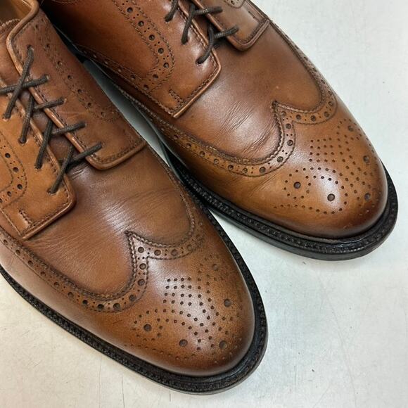 NEW HEELS Polo Ralph Lauren Brenton Wingtip Derby Goodyear Welt Made in Spain 12 main image 6